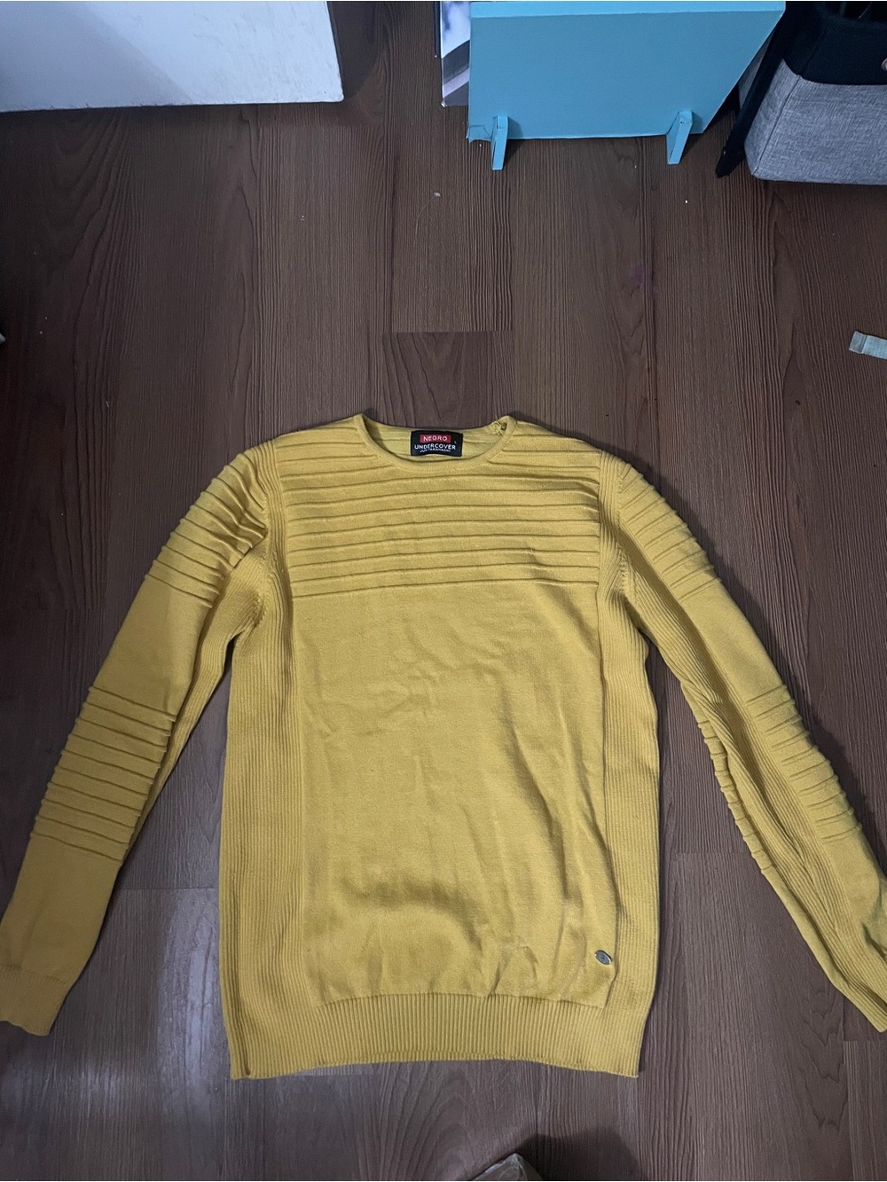 UNDERCOVER by Jun Takahashi Mustard Yellow Sweater Large